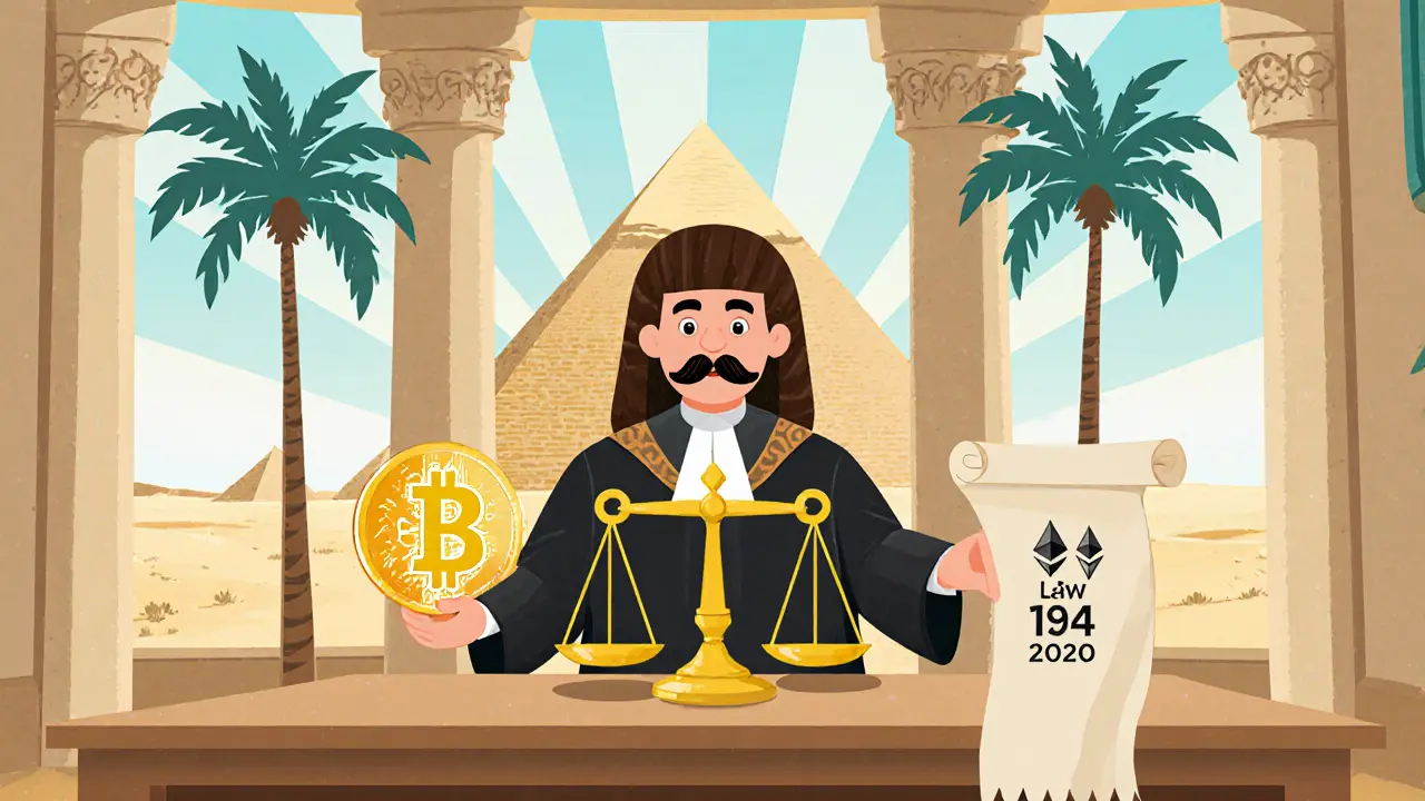 Peines d'emprisonnement pour la promotion des cryptomonnaies en Égypte