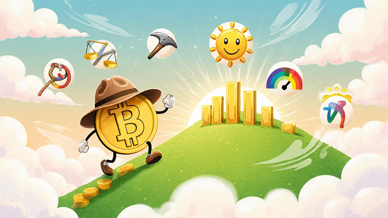 Indicateurs clés du pic de marché haussier en cryptomonnaies