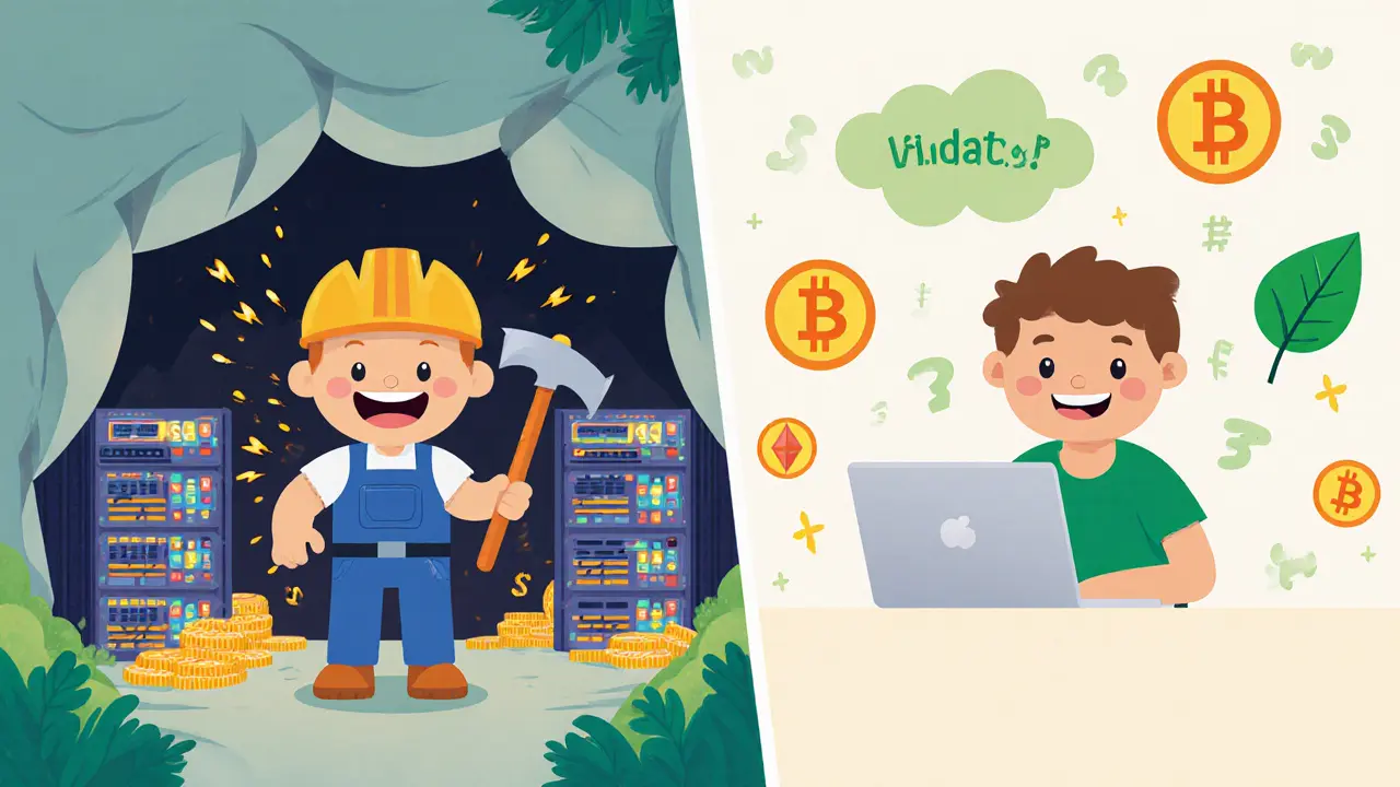 Décentralisation : Staking vs Mining - Guide complet 2025