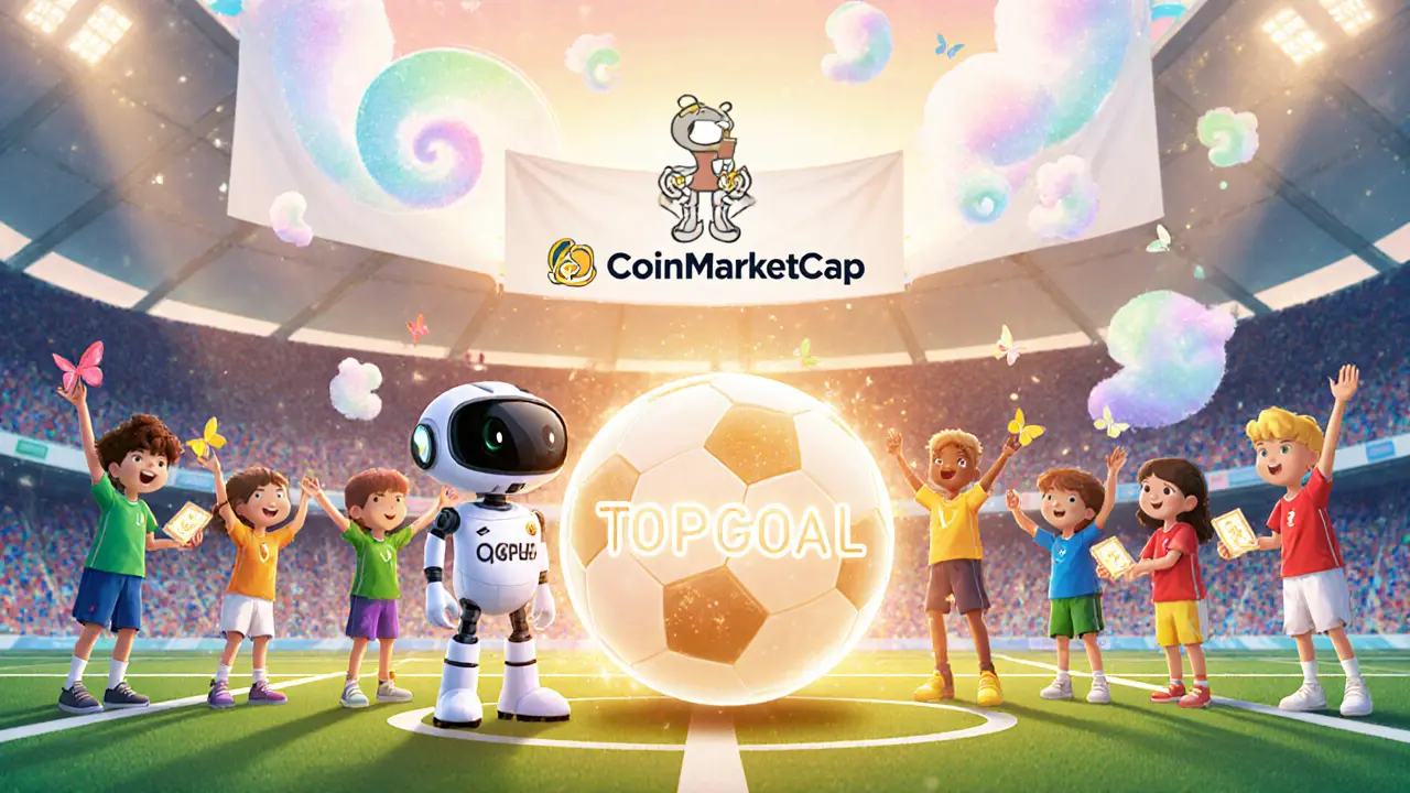 Guide complet de l'airdrop TOPGOAL x CoinMarketCap Football Festival 2024