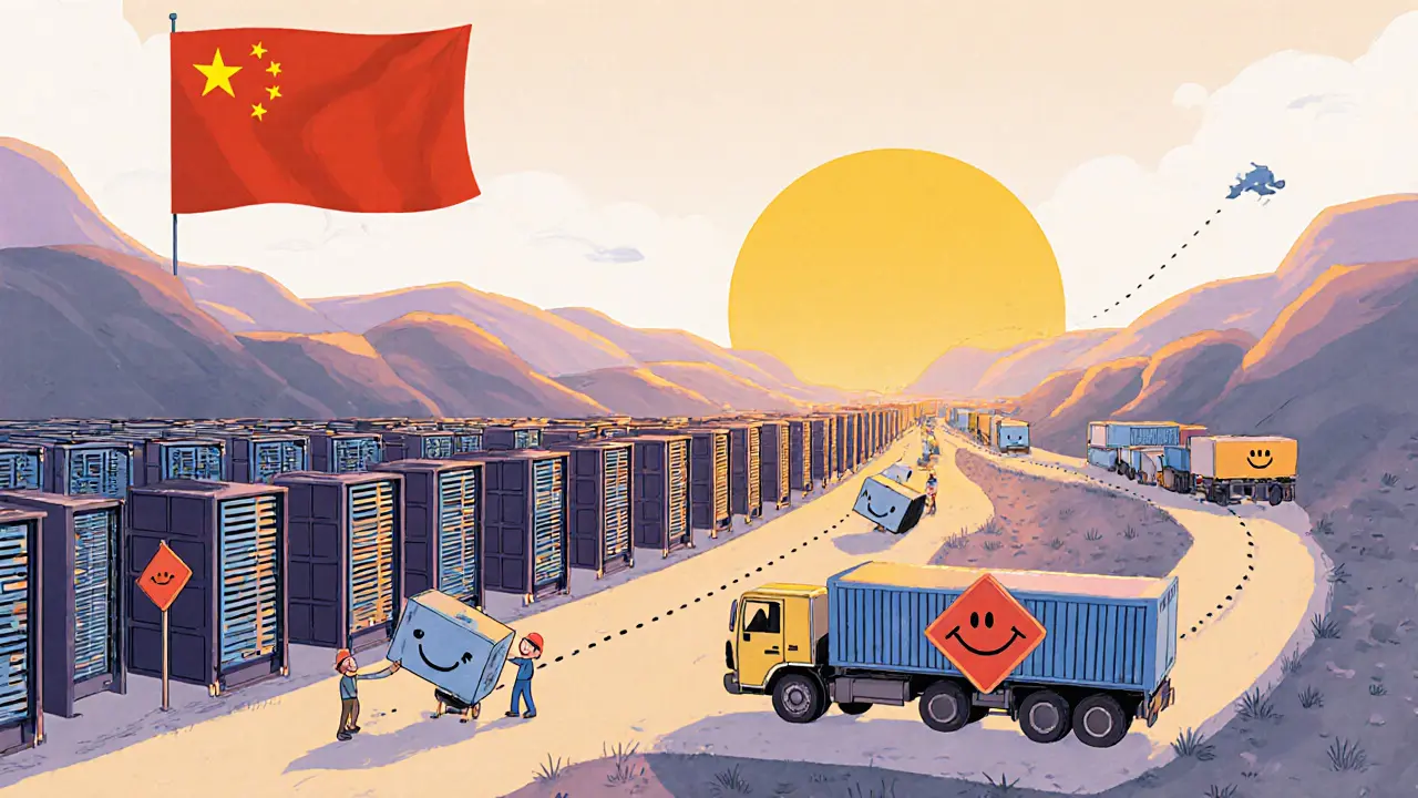 Exode chinois du minage crypto : où les mineurs de Bitcoin se sont relocalisés