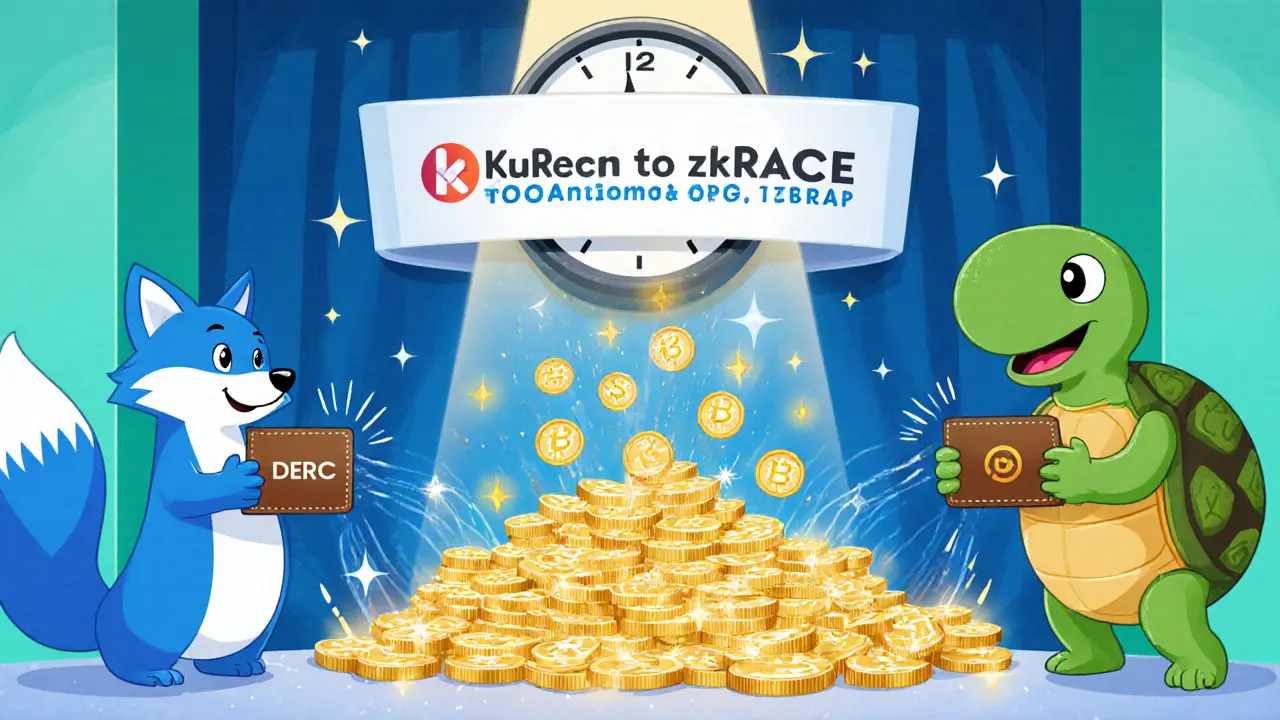 Échangeurs KuCoin et Gate.io remettent des pièces ZERC aux utilisateurs.