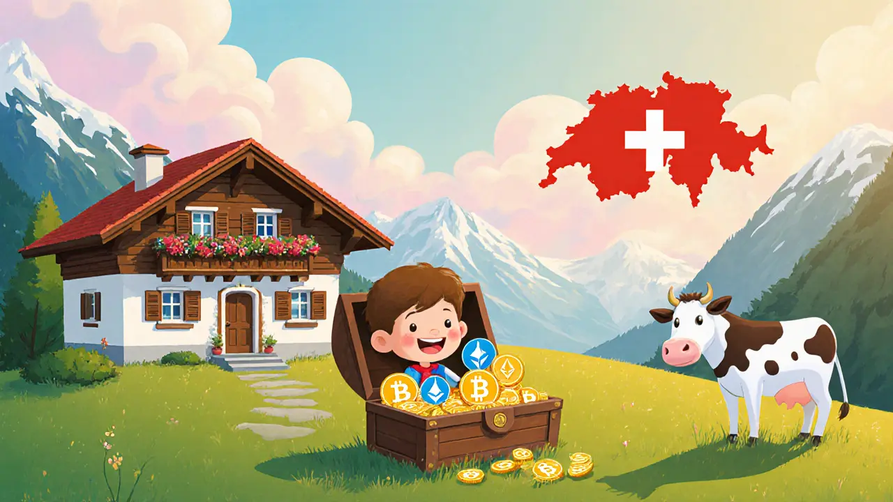 Fiscalité suisse : traitement de la taxe sur la fortune pour les cryptomonnaies