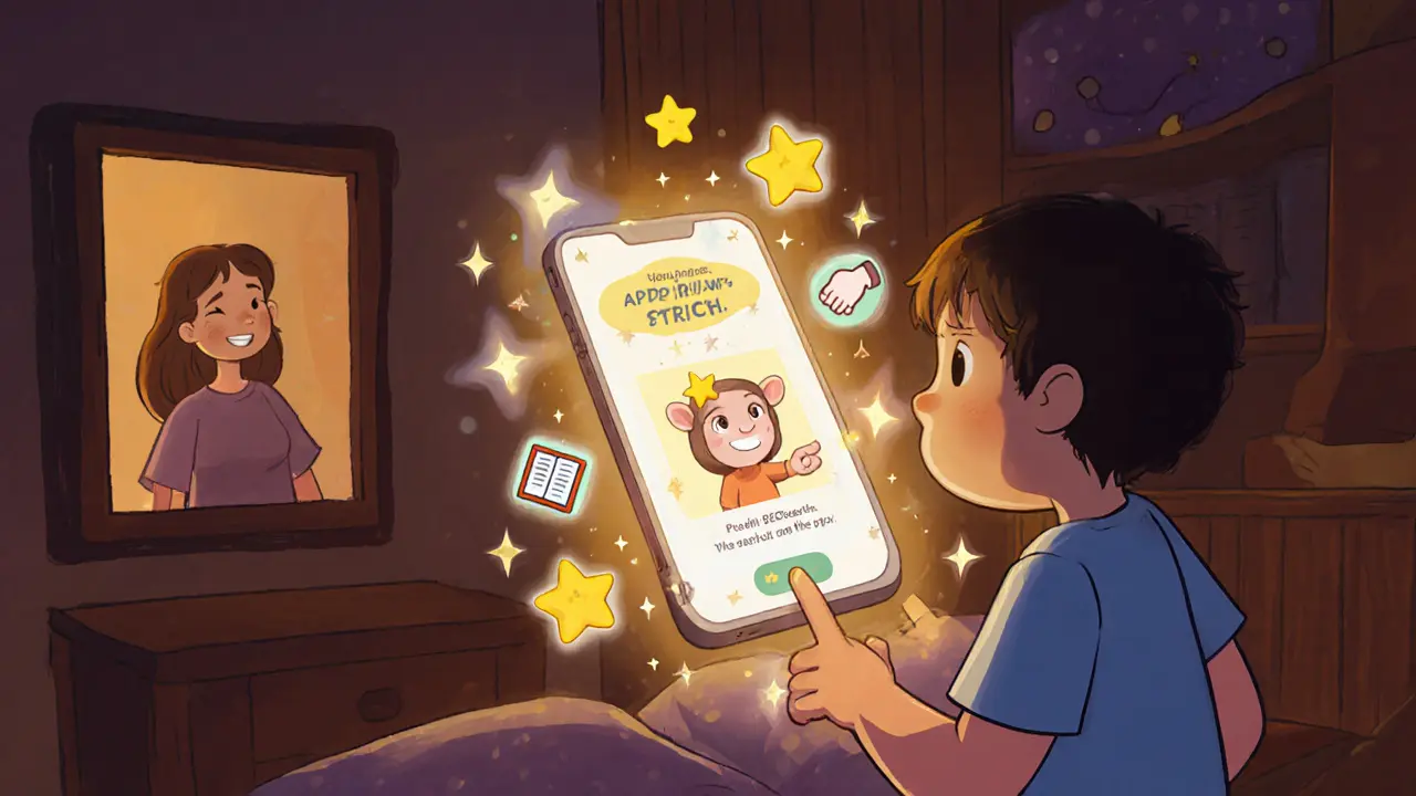 Un enfant apprend à participer à un airdrop légitime sur un écran doux.