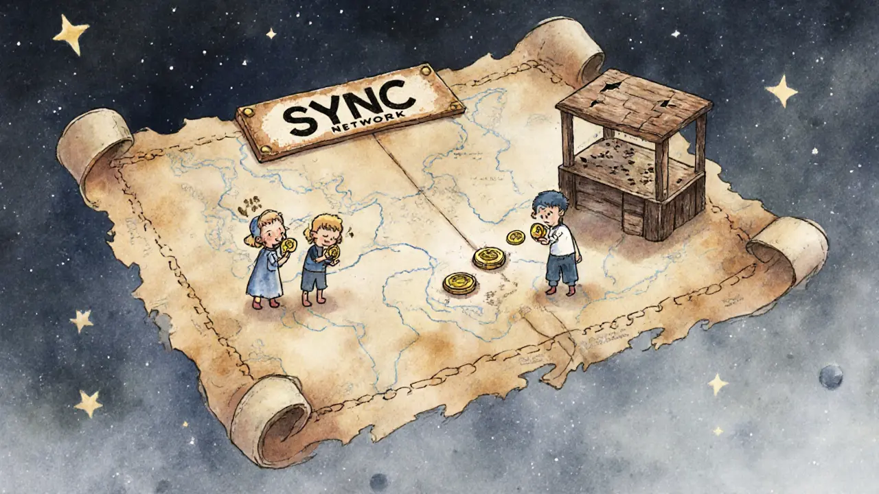 Qu'est-ce que SYNC Network (SYNC) ? Guide complet sur la cryptomonnaie et ses risques
