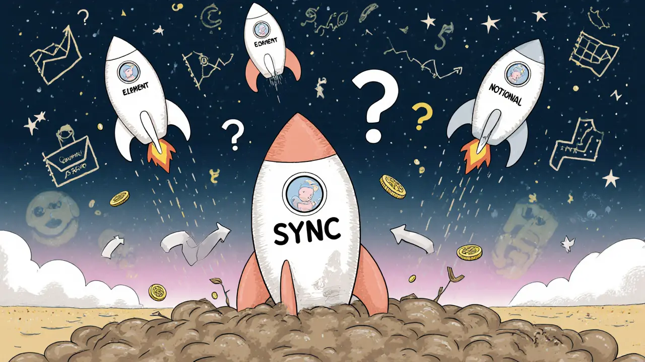 Une fusée coincée dans la boue, tandis que d&#039;autres s&#039;envolent vers le ciel étoilé.