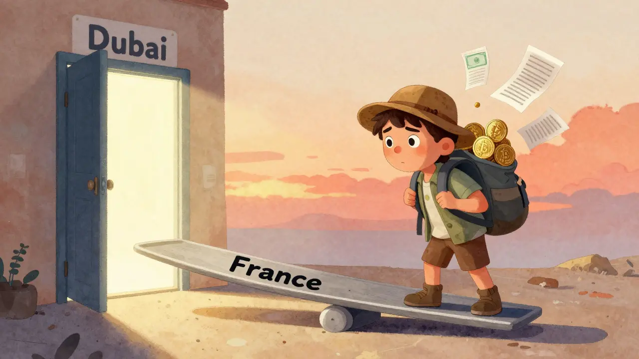 Changements de résidence fiscale pour l'optimisation fiscale des cryptomonnaies en 2026