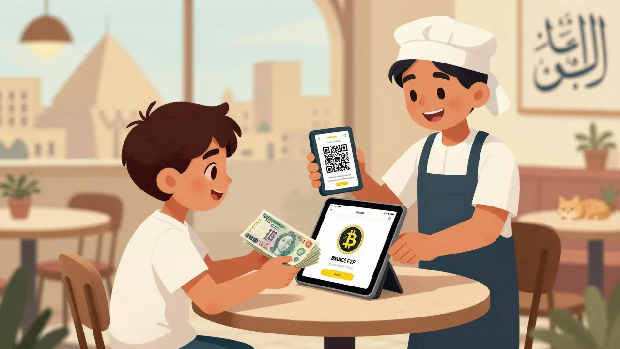 Comment les Égyptiens échangent des cryptos en sous-main avec les méthodes P2P