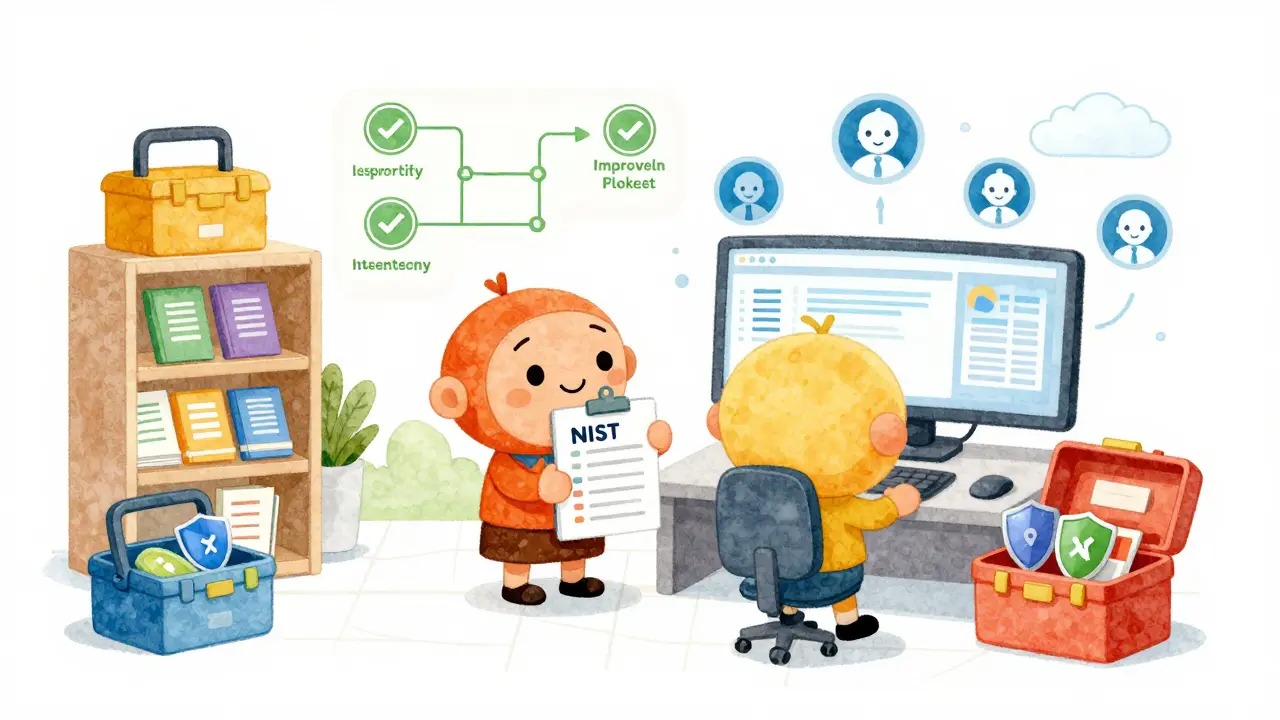 Deux gardiens implémentant des cadres de gouvernance et protections numériques