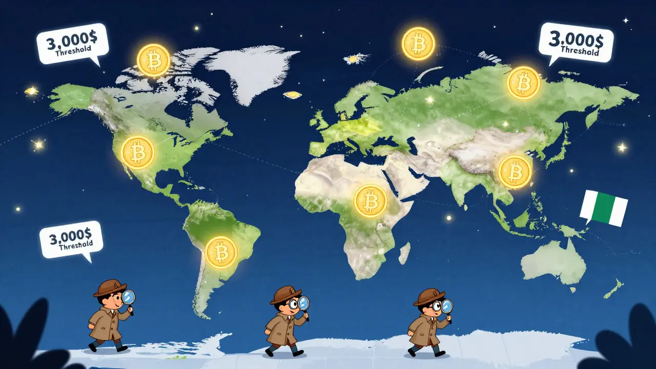 Surveillance transfrontalière des cryptomonnaies : comment les autorités internationales suivent les transactions