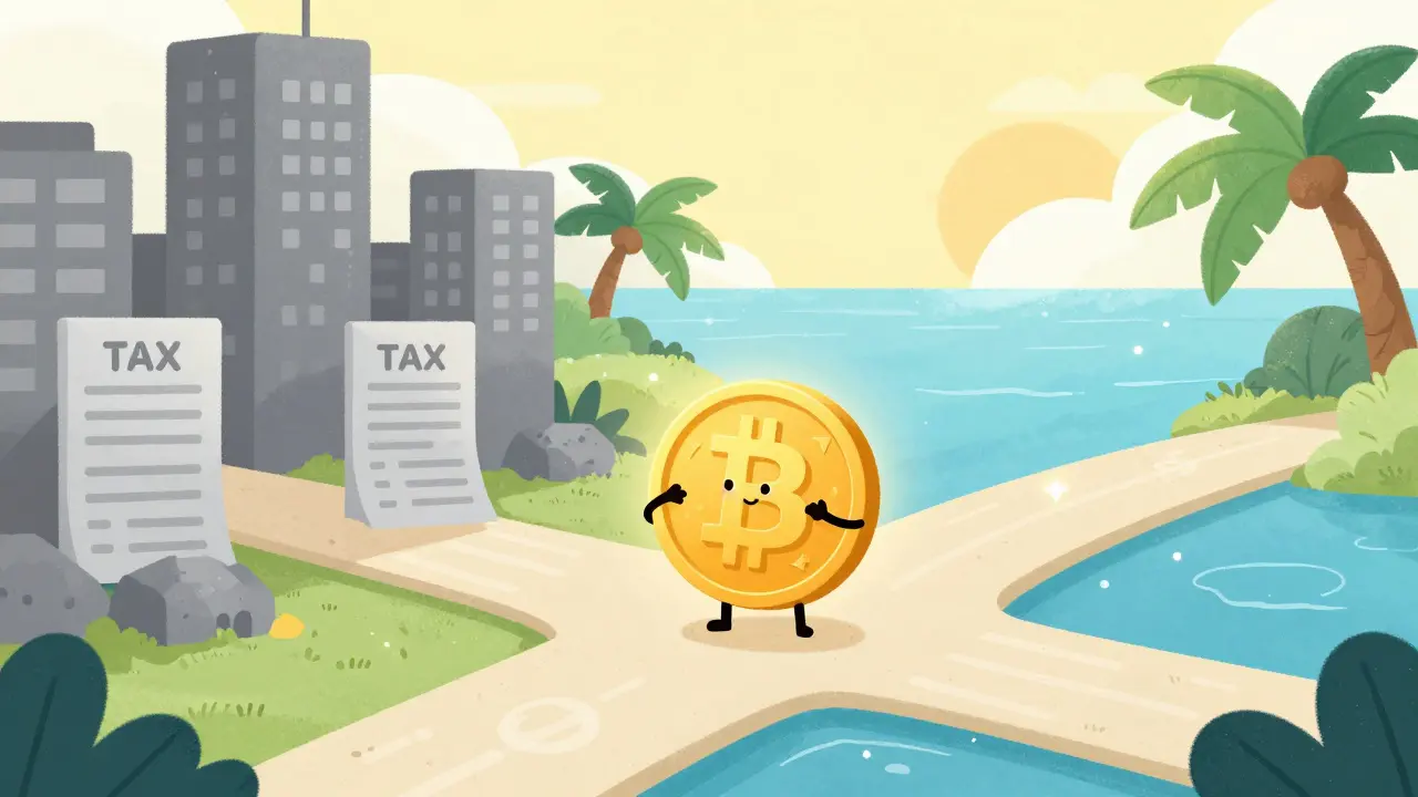 Comment réduire légalement ses impôts crypto via l'expatriation