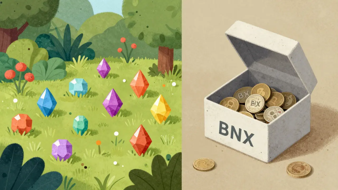 Des pièces BNX isolées et obsolètes séparées de l'écosystème actif Four.