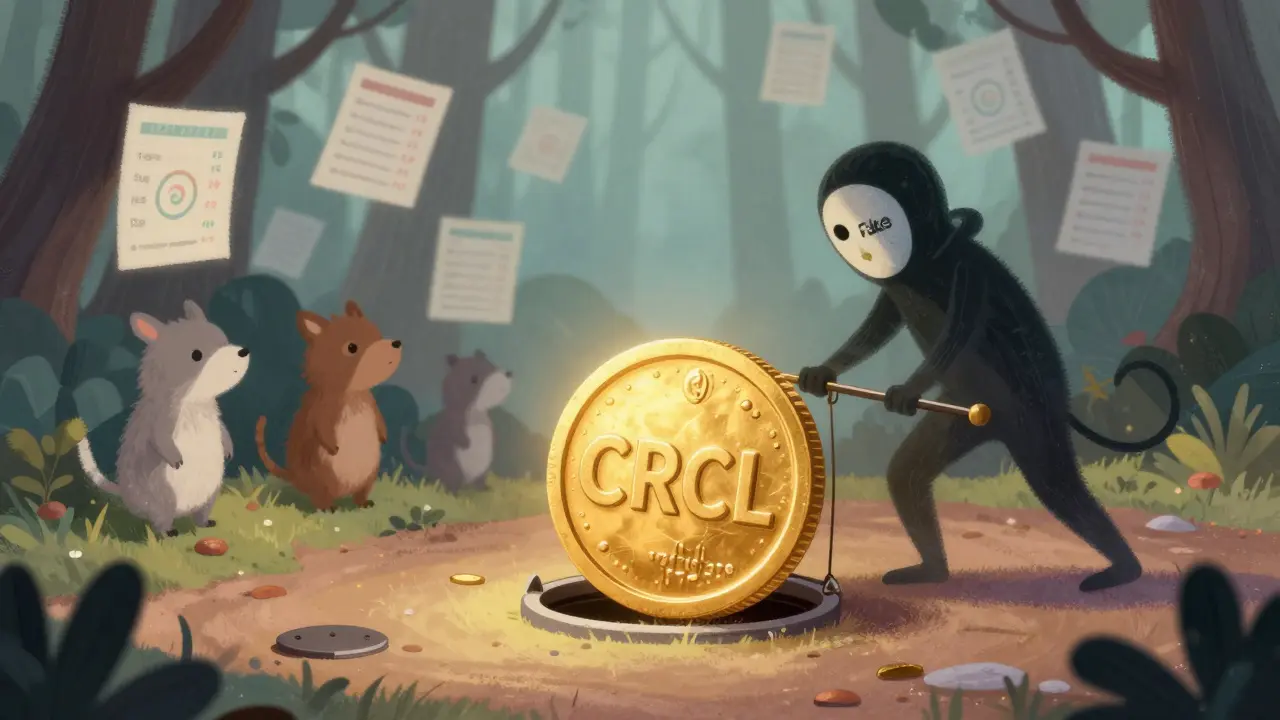 [Fake]Circle (CRCL) : Ce token suspect et ses risques majeurs