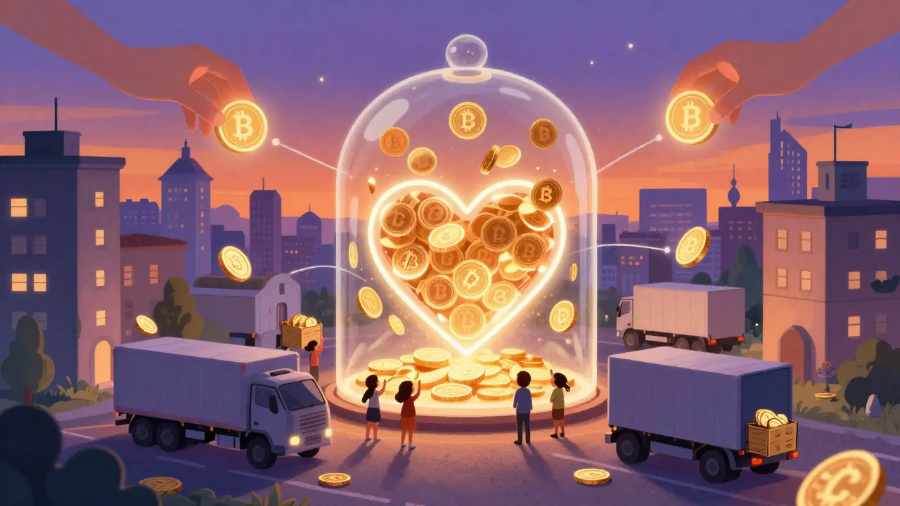 Pièces crypto flottant hors de portée des citoyens vers l'État
