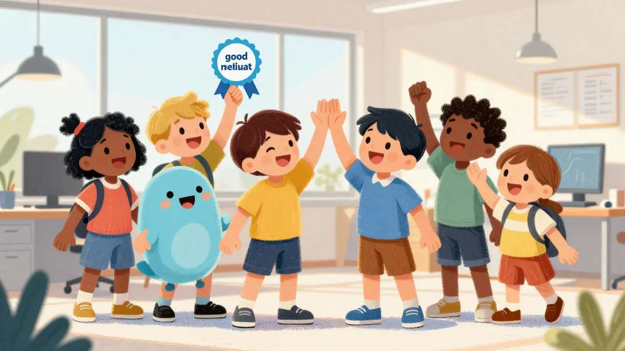 Une équipe joyeuse célèbre la réussite du nettoyage des données ensemble.