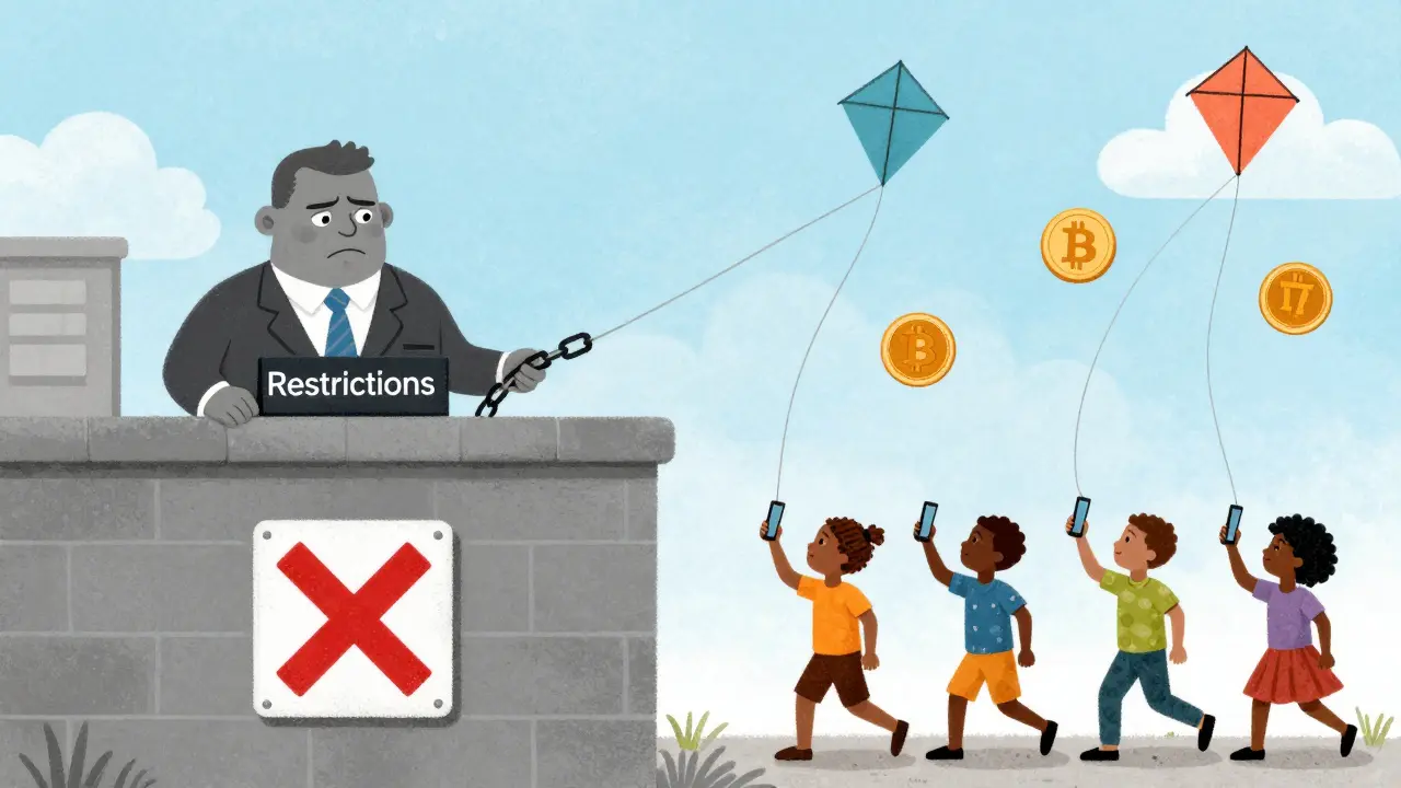 Citoyens nigérians contournant les restrictions bancaires via la crypto