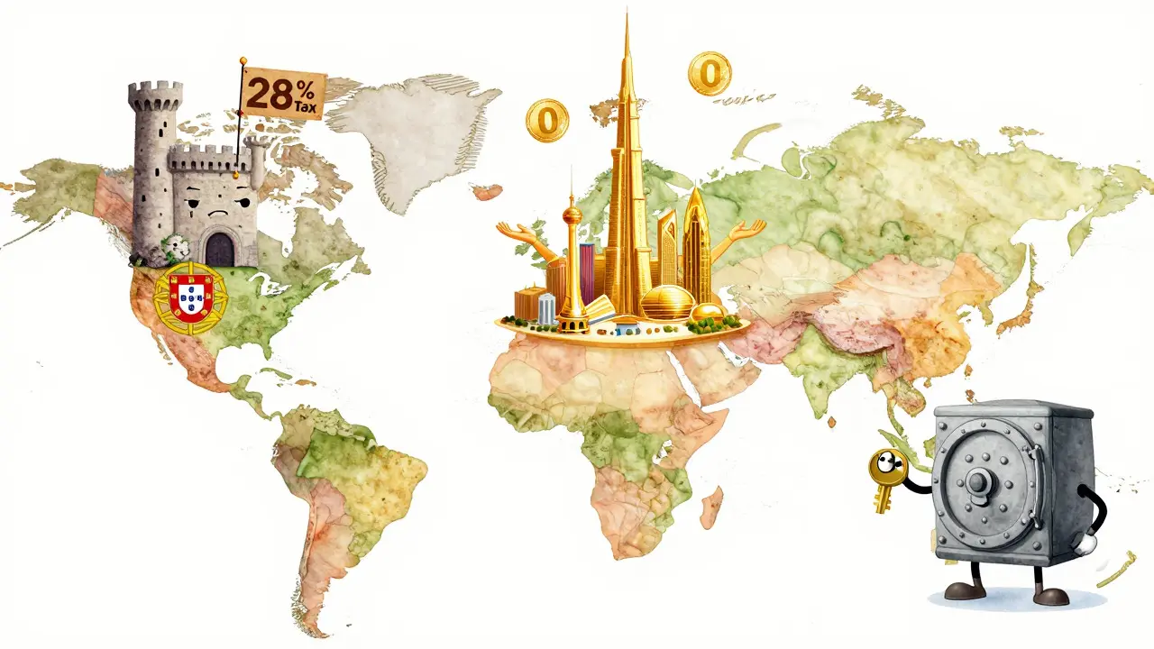 Comparatif des Juridictions Crypto pour les Traders en 2026 : Fiscalité, Régulation et Banques